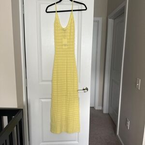 Zara Yellow Maxi Dress